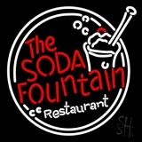 The Soda Fountain Restaurant Neon Sign