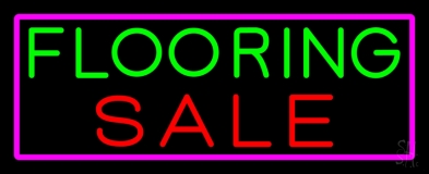 Flooring Sale Neon Sign