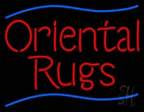 Oriental Rugs Neon Sign