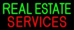 Real Estate Services 1 Neon Sign