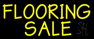 Flooring Sale 2 Neon Sign