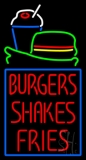 Burgers Shakes Fries Neon Sign