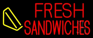 Fresh Sandwiches Neon Sign