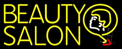 Double Stroke Beauty Salon Neon Sign