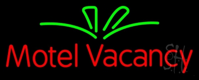 Funky Motel Vacancy Neon Sign