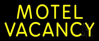 Motel Vacancy Neon Sign