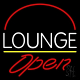 Block Lounge Open 2 Neon Sign