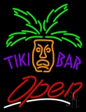 Tiki Bar Palm Tree Neon Sign