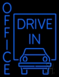 Office Drive In Neon Sign