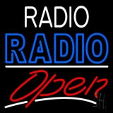 Radio Radio Open Neon Sign