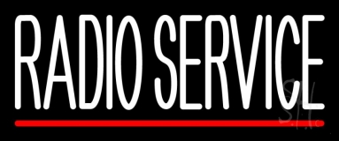 Radio Service Neon Sign