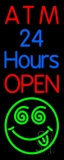 Atm 24 Hrs Open 1 Neon Sign