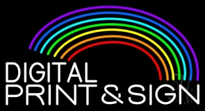 Digital Print And Sign Neon Sign