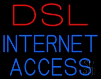 Dsl Internet Access Neon Sign