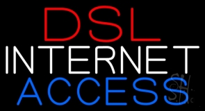Dsl Internet Access Neon Sign