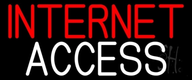 Internet Access Neon Sign
