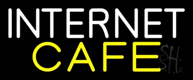 Internet Cafe Neon Sign