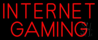 Internet Gaming Neon Sign