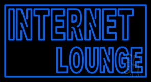 Internet Lounge Neon Sign