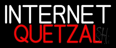 Internet Quetzal Neon Sign