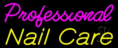 Professional Nail Care Neon Sign
