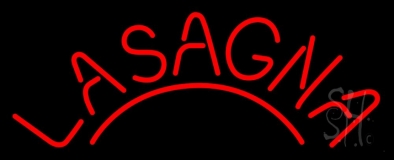 Red Lasagna Neon Sign