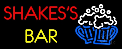 Shakes Bar Neon Sign