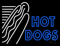 Double Stroke Hot Dogs 1 Neon Sign