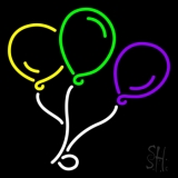 Balloon Logo Neon Sign