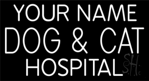 Cat And Dog Hospital Neon Sign