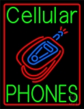Cellular Phone Logo 1 Neon Sign