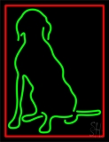 Dog Logo 2 Neon Sign
