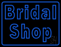 Double Stroke Bridal Shop Neon Sign