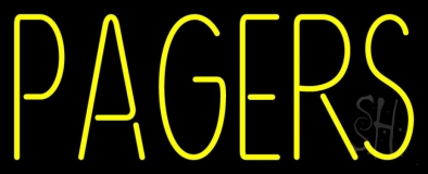 Pagers Neon Sign