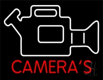Video Camera 3 Neon Sign