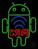 Wifi With Logo Neon Sign