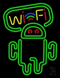 Wifi With Logo Neon Sign
