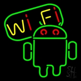 Wifi With Black Border 2 Neon Sign