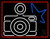 Camera Logo 7 Neon Sign