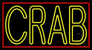 Crab Block 3 Neon Sign