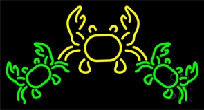 Crabs Logo 1 Neon Sign