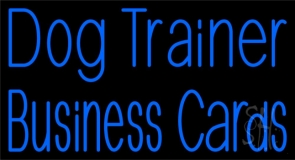 Dog Trainer Neon Sign