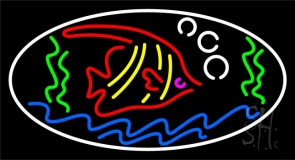 Fish Water Neon Sign
