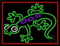Lizard 1 Neon Sign