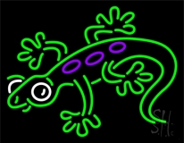Lizard 2 Neon Sign