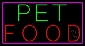 Pet Food 1 Neon Sign