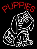 Puppies Logo 1 Neon Sign