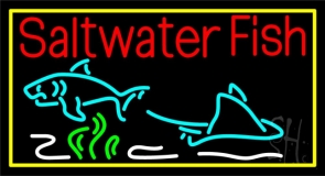 Saltwater Fish 1 Neon Sign