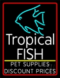 Tropical Fish Logo 1 Neon Sign