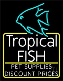 Tropical Fish Logo 2 Neon Sign
